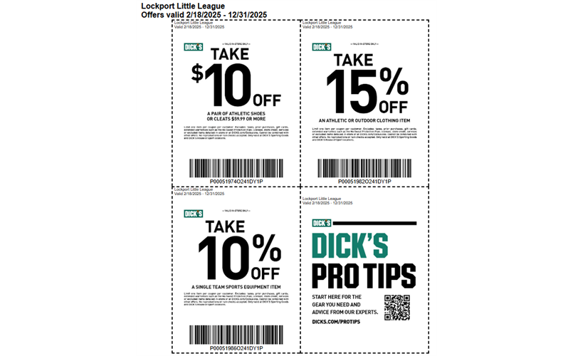 DICK'S Sporting Goods Discount Coupon