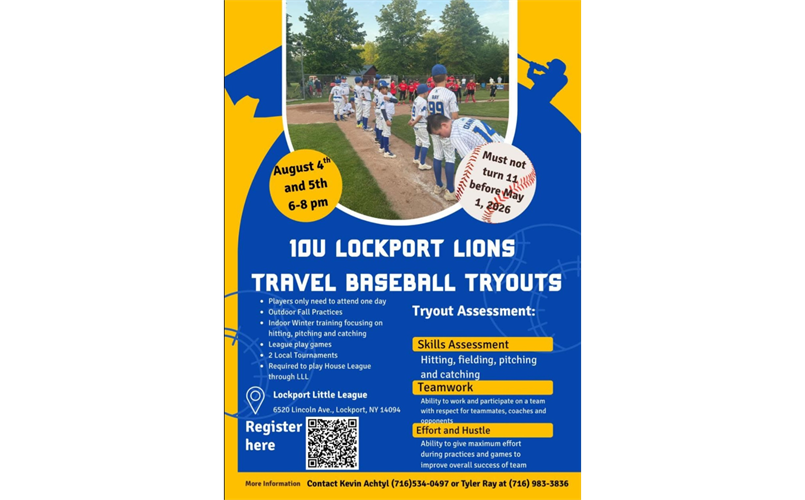 10U Travel Baseball Tryouts 