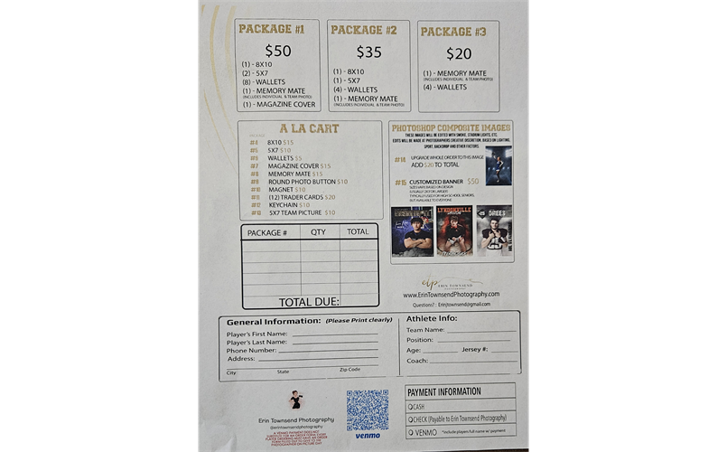 Picture order form